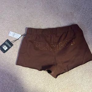New with Tags Playboy Pacsun Sweatshorts-XS